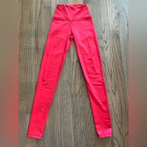 Aerie leggings size XXS red